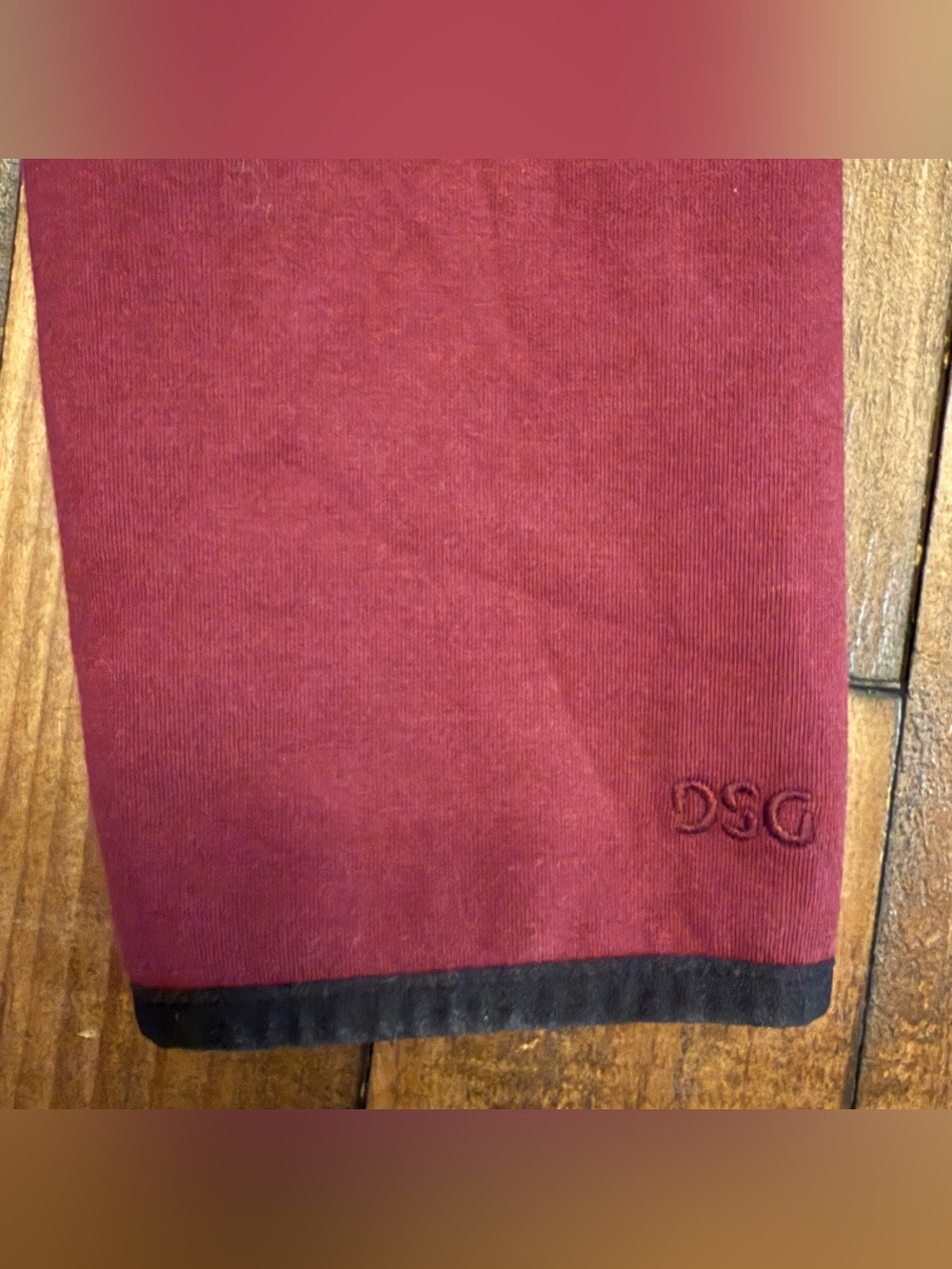 DSG Full Zip Performance Hoodie – Men’s XL 18– Burgundy Stretch Athletic Jacket - Picture 3 of 7